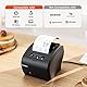 MUNBYN Thermodrucker Bondrukcer P047 mit Einzel-USB-Anschluss, 80mm POS-Drucker, WiFi Thermodirektdrucker kompatibel mit Android Windows PC Chromebook (USB/WiFi-Anschluss)