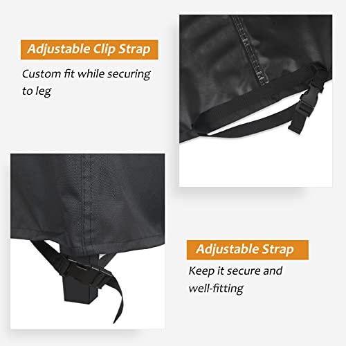 Nettypro Masterbuilt Electric Smoker Cover 40 Inch Heavy Duty Waterproof Vertical Smoker Cover For Outdoor Square Grill Smoker, Black #TOP2