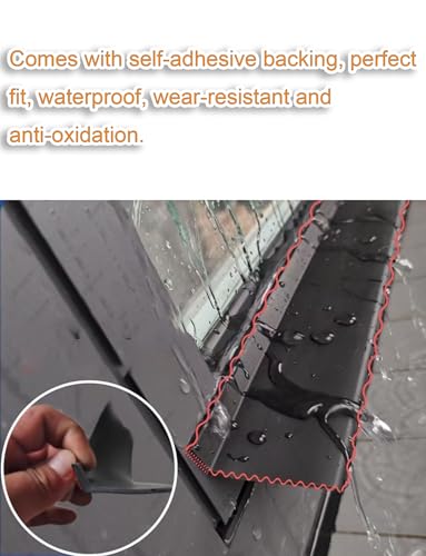 Protector de bordes exteriores e impermeable para marcos y alféizares de ventanas 5