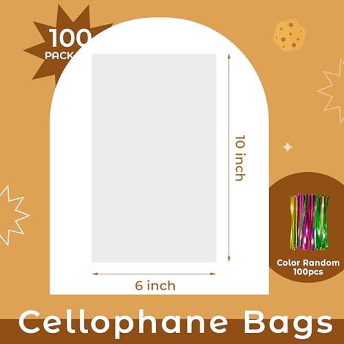 NPLUX Bundle of 50 Pack Mini Cake Pans with Lids and Spoons and 100 Pack Cellophane Bags - image 7
