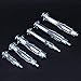 Walfront 42PCS M4~M6 Stainless Steel External Hex Expansion Bolt Plasterboard Screw Combination Kit Hand Tool Accessory for Industry, Expansion Series