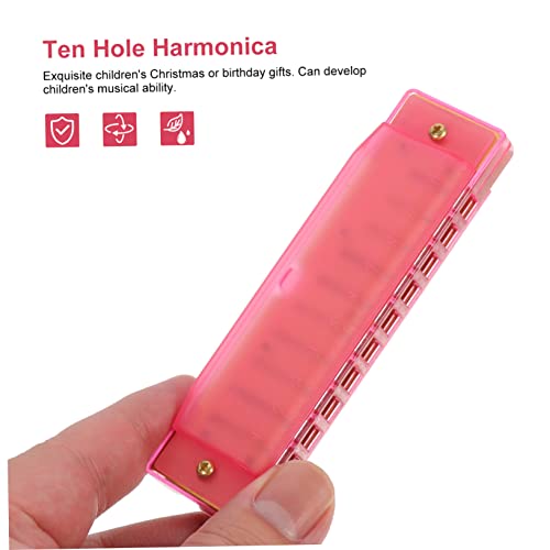 MARMERDO Dix Trou Harmonica Mini Jouet Enfants Jouets Éducatifs Enfants Instruments Portable Harmonica 10 Trous Cerveau Translucide Jouet Portable Instrument De Musique en Plastique - Les Beatles, Paul McCartney, John Lennon, RIngo Starr, George Harrison MARMERDO Dix Trou Harmonica Mini Jouet Enfants Jouets Éducatifs Enfants Instruments Portable Harmonica 10 Trous Cerveau Translucide Jouet Portable Instrument De Musique en Plastique – Image 5