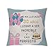 Fundas de cojín de Feliz cumpleaños Funda de Almohada de Abrazo Especial para Mejores Amigos Hija Hijo Hermana Hermano tía mamá Abuela Regalo de cumpleaños Inspirador decoración del hogar (30)