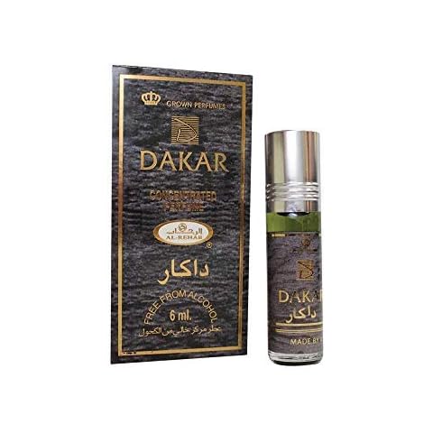 Moschus Parfüm Al Rehab Dakar 6ml 100% Öl + 1 Bakhoor Al Zahra Cover