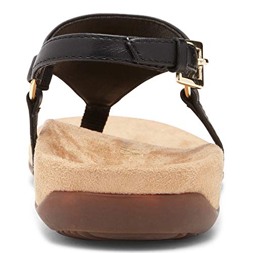 Vionic Women's Rest Kirra Backstrap Sandal - Ladies Sandals With Concealed Orthotic Arch Support Black 9 Medium Us #TOP4