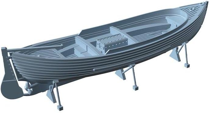MRY-SFW Unpainted 1/496 Model Upgrades Parts USS Arizona 20Ft Motorboat