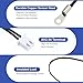 PATIKIL 10K NTC Temperature Sensor, 2 Pcs 40 Inch 1% 3950 Waterproof Copper Temperature Sensor Probe Temp Sensor Digital Temperature Transmitter Extension for Air Conditioner Fridge