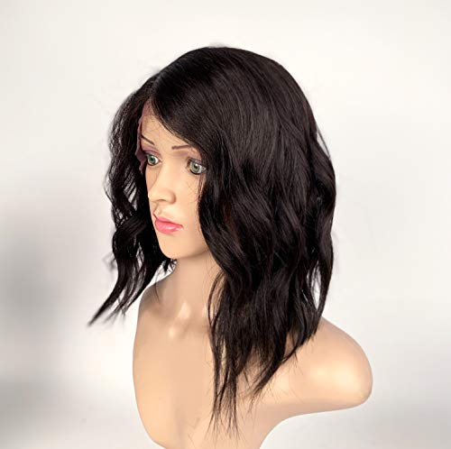 SLEEK Synthetic Lace Front Wigs 14.5'' Loose Wave Wigs Side-Part Lace Front Wig with Baby SPOTLIGHT 101 KYLIE LACE WIG Hair Heat Styled HighTemperature Fiber 4'' Deep Lace Parting 155g-4
