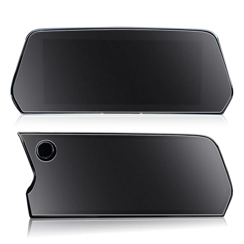Image of CDEFG 2Pcs Matte Anti Glare for 2026 Chevy Silverado EV Screen Protector, Tempered Glass for 2024 2025 2026 Chevrolet Silverado EV Accessories (LT /RST /WT) 17.7 inch Navi & 11 inch Dash Screen Cover 9H