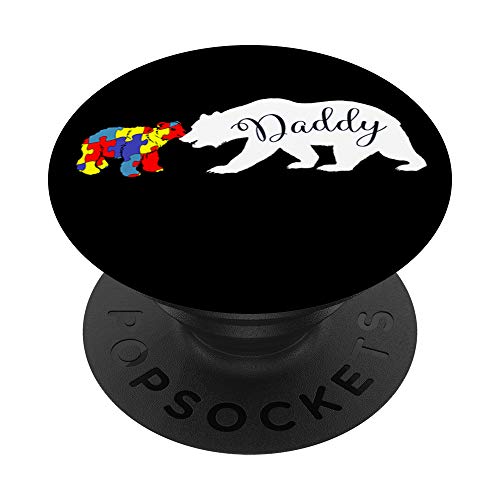 Daddy Bear Autism Awareness Month Dad Grandpa Men Gift
