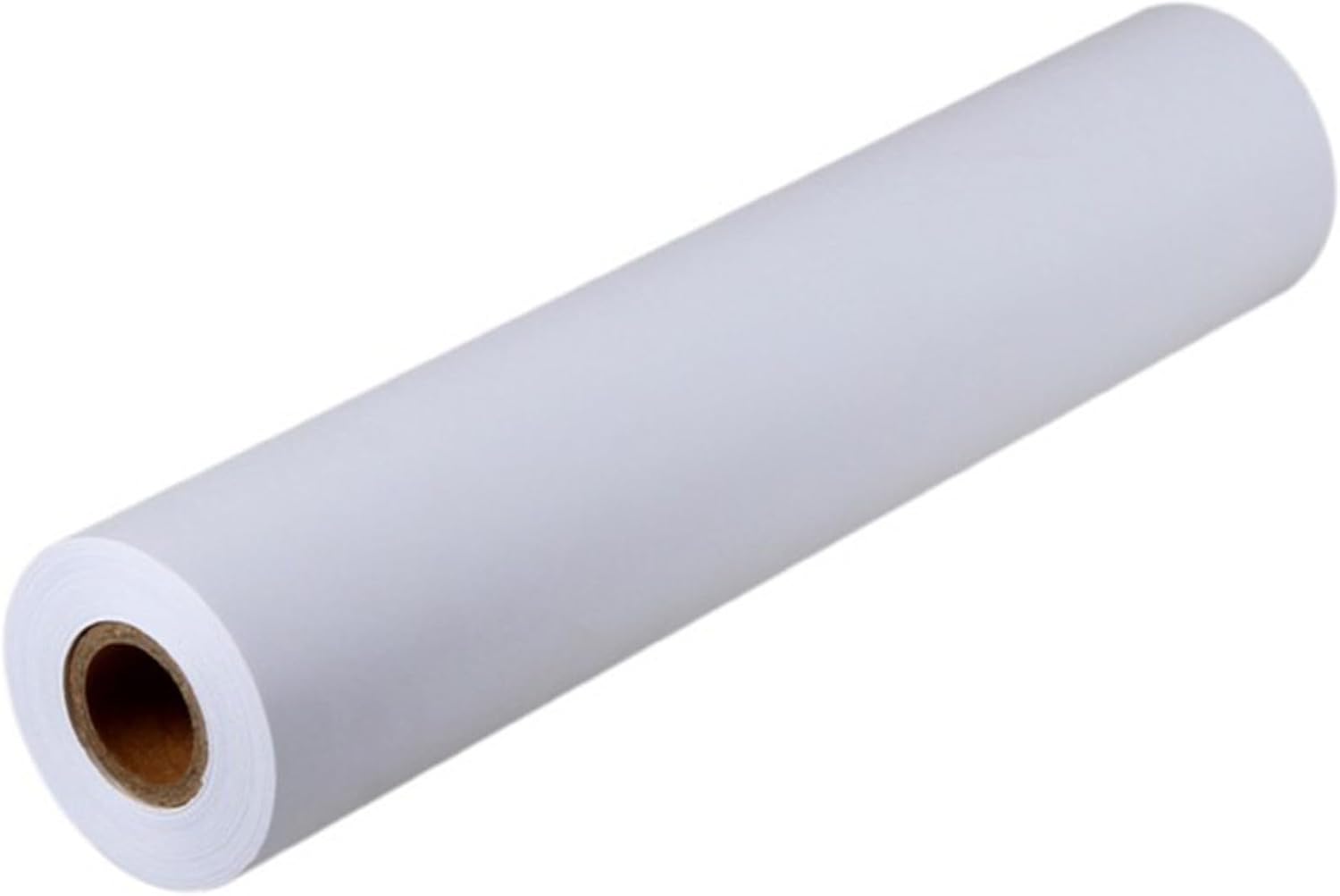 Gogogmee White Drawing Paper Roll for Kids and Adults 45cm x 25m Blank Sketch Paper for Craft Activities Painting Watercolor and Wall Art