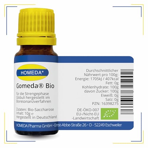 GOMEDA Bio Streukügelchen • original HOMEDA GOMEDA seit 2006 • zertifizierte Bio-Qualität • Aktivator Streukügelchen • hormonfrei hergestellt HOMEDA-Verfahren