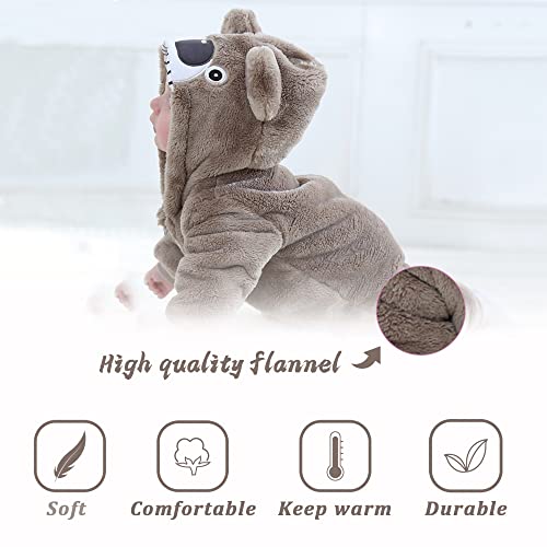TONWHAR Baby Halloween Costume Hooded Romper (4-5T) - Various - image 3