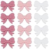 Taille et contenu:Les perles en silicone en forme de nœud papillon sont disponibles en 3 style., 6 pièces par styles, 18 pièce au total environ:21 x 28 x 8.5 à 9mm (0.83 x 1.10 x 0.33 à 0.35 pouces), Trou:2mm. Livré avec une boîte en carton x 1pc
