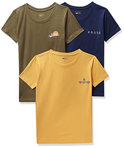Image of Amazon Brand - Symbol Boy's Regular Fit T-Shirt