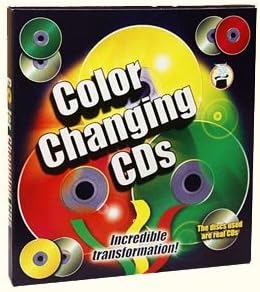 Magie Professionnelle Color Changing CDs by Vincenzo Di Fatta