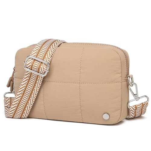 Image of JEEHAN Quilted Crossbody Bags for women Designer Shoulder Handbags Small Purse