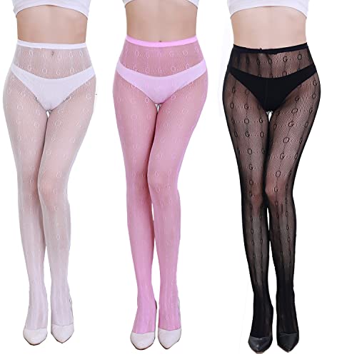 Image of Sahabowi Women Pantyhose, Sheer High Waist Tights, Control Top Stockings, Super Elasticity& Thin Legging