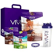 VIVRI 10-Day Challenge | Complete Nutrition System for Full-Body Health & Energy | 20 Meals with Premium Triple Protein, Coffee Alternative & Gut Cleanse | With Shaker Chocolate Delight