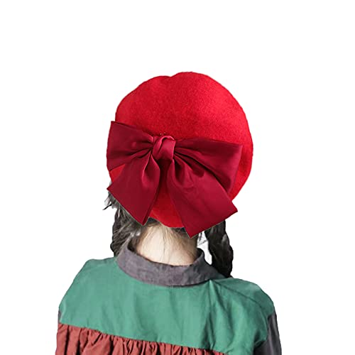 seven wolves Cute Kids Hat Winter Wool Beret Hat Beanie Cap Floppy Fedora Hat Artist Dome Beret Cap