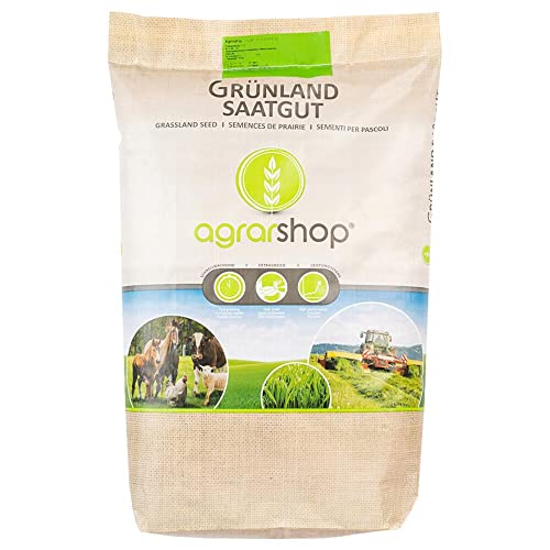 Agrarshop Dauerweide Nachsaat 10 kg Weidesamen Grassamen Grünland Saatgut