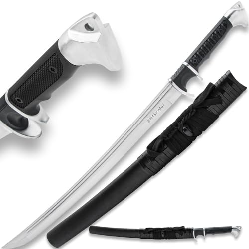 HONSHU Sub-Hilt Wakizashi Sword and Sheath | 1060 High Carbon Steel Blade