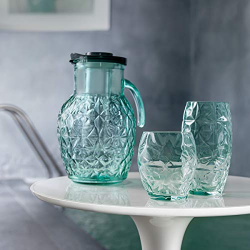 Verres rafraîchissants Bormioli Rocco Oriente 473ml de table vert