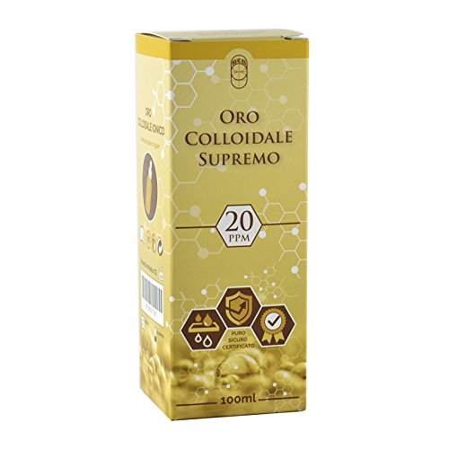 SICURO ED EFFICACE: La scelta di usare materie prime di qualità - oro puro al 99.99% e acqua bi-distillata - e un processo produttivo elaborato che riduce le particelle d'oro in IONI a carica positiva (da qui IONICO) rende questo prodotto SICURO.