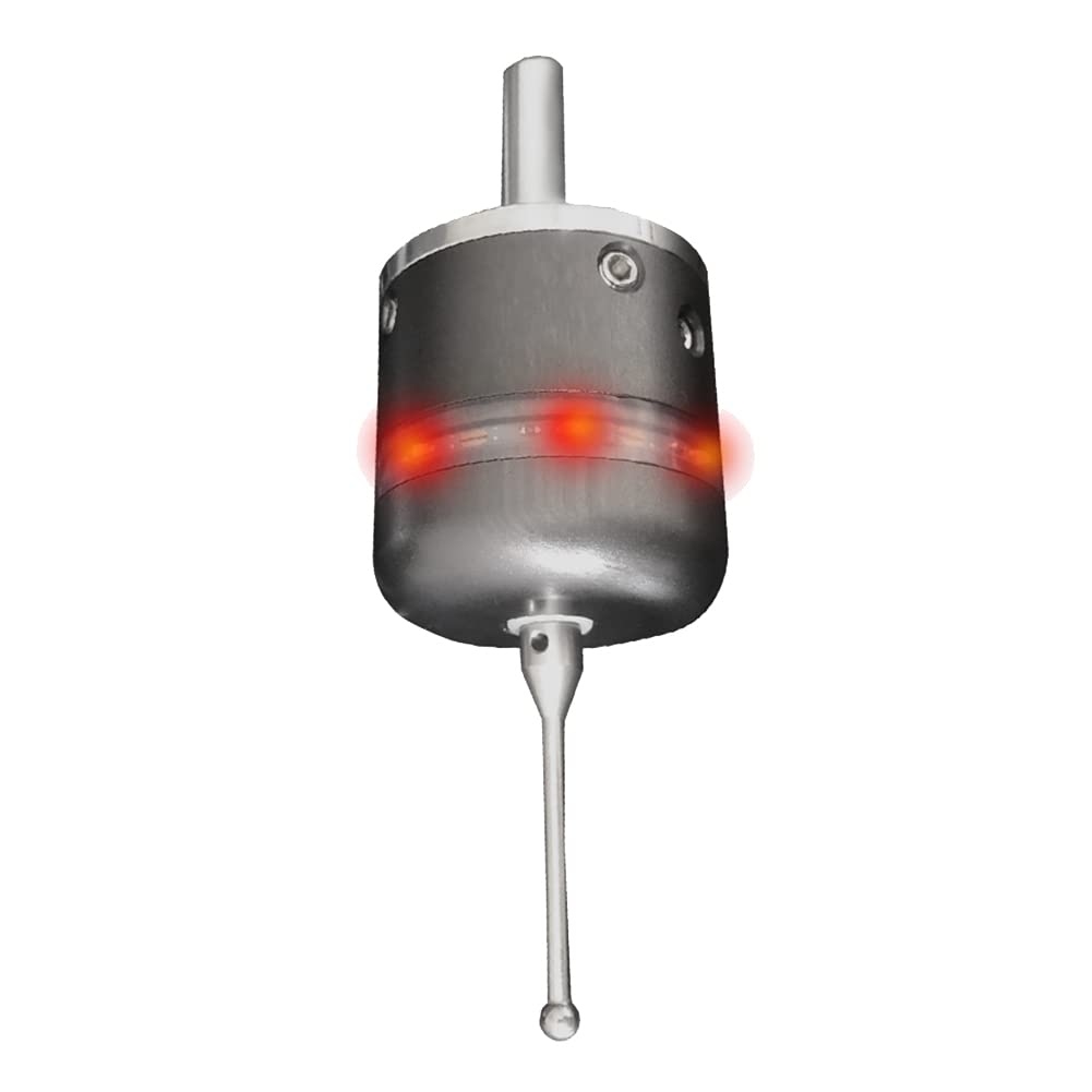 V5 V6 CNC 40Mm 3D Touch Probe Edge Finder per Trovare Sonda CNC Ufficio Centrale Formach3 e Grbl Grigio-Rosso