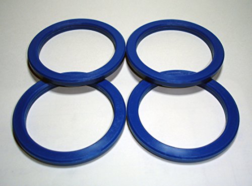 4 CENTRADORES DE LLANTA 72.2-57.1 AROS PARA LLANTAS...