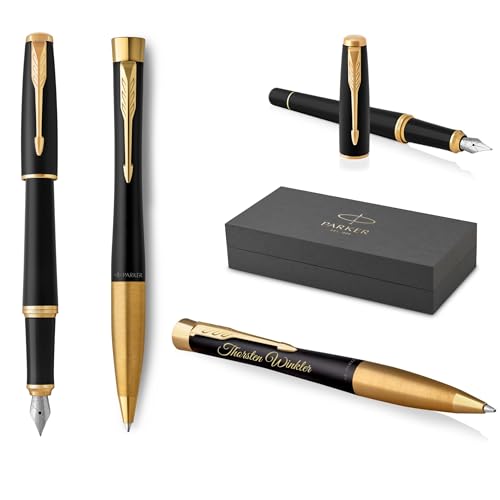 Coffret cadeau Parker Urban Twist personnalisé avec gravure prénom