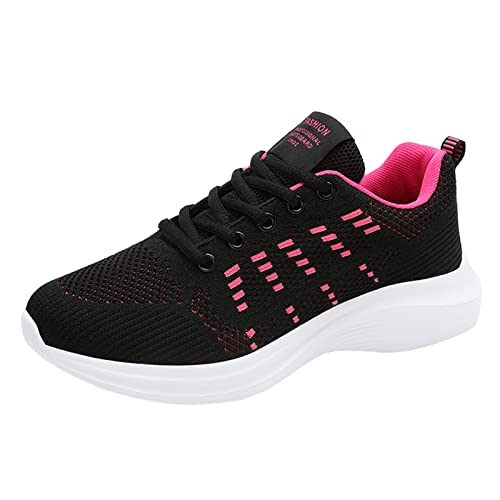 Genérico Zapatillas Minimalistas Mujer Zapatillas On Zapatos Deportivos Zapatos Outdoor Mesh Runing Fashion Breathable Mujeres Zapatos Deportivos Zapatos Femeninos Zapatillas Barefoot (Hot Pink, 37)