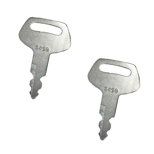(2) Keys 150979A1 KHR3079 S450 Fit for Various Case-IH JCB Linkbelt Sumitomo Excavator Models