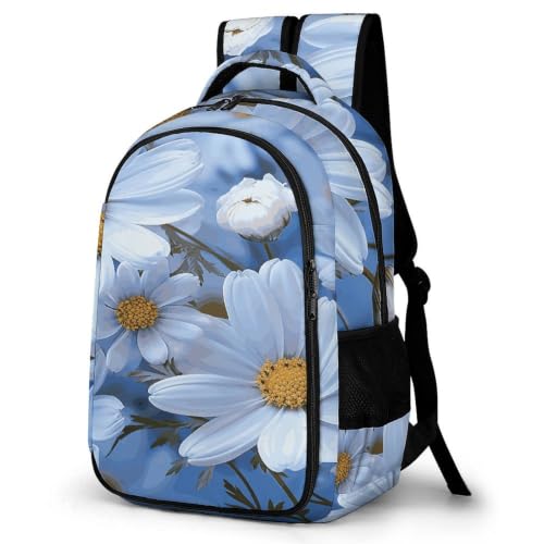 Mochila para portátil Daisy Blue y mochila de viaje multiusos como cómoda mochila de día