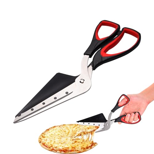 Multifunctional Pizza Cutter with Shovel