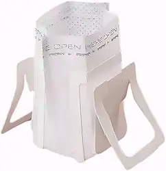 Coador de Café Individual 50 Filtros de Papel Dose Única, 8cm x 9cm