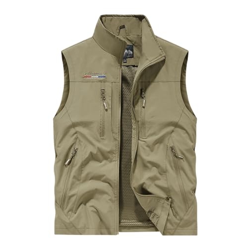 Chaqueta de forro polar táctico sin mangas para hombre contra el frío