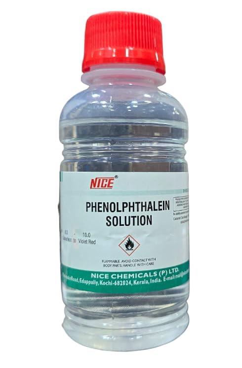 NICE Phenolphthalein Solution,125ml,Clear Liquid
