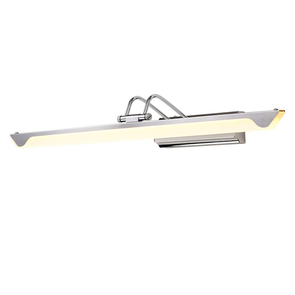 Miroir phares LED salle de bains applique murale étanche et moderne