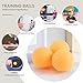 Jkjhbhged 50- Pack Premium Ping Pong Balls Advanced Training Table Ball Seamless Balls Orange