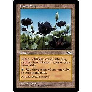 Amazon.co.jp: マジックザギャザリング MTG 土地 英語版 水蓮の谷間