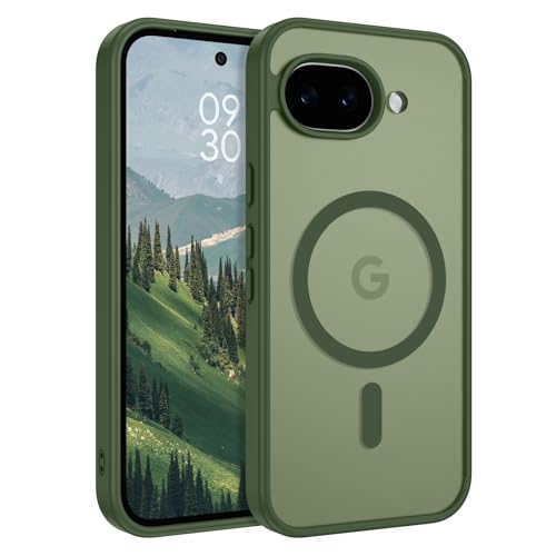 Coque Google Pixel 10A VENINGO verte et magnétique antichoc fine