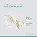 Complete Probiotic Blend: 5-in-1 Digestive Enzymes, Zinc, Postbiotic, Prebiotics and Probiotics for Women & Men, Provitalize for Women Digestive & Gut Health | 10 Strains 20 Billion CFU, 60ct Softgels