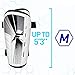 Franklin Sports Soccer Shin Guards for Youth + Adults - Superlight Shin Guards for Men, Women + Kids - (2) Shin Guard Set for Boys + Girls - Medium,White