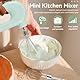 Schnurloser Handmixer, Mini-Elektro-Handmixer, Wiederaufladbarer USB-Mini-Ei-Schläger Für Den Haushalt, Hand-Ei-Schläger, Handrührgerät Mit 4 Geschwindigkeitsstufen