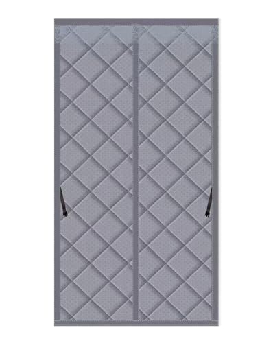 Rideau isolant magnétique thermique pour porte de sous-sol 160x210 - 2
