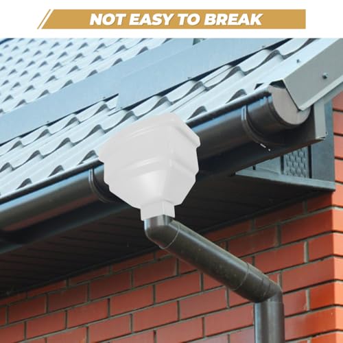 Adaptateur de gouttière pour stopper les infiltrations connecteur extérieur robuste - 4