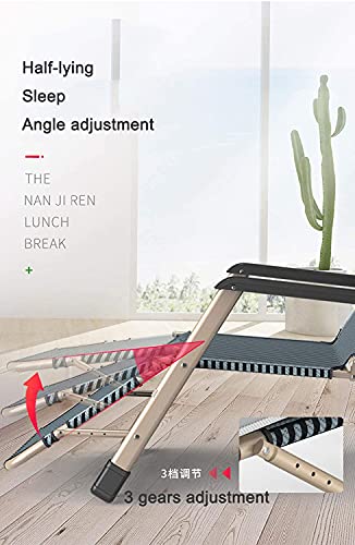 Chaises de Jardin inclinables Textoline réglables et pliantes avec coussin 150 kg