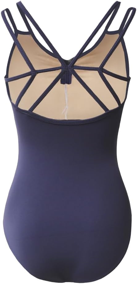 ROYAL SMEELA Women's Classic Black Leotard - Comfortable, Durable, and Versatile for Dance, Ballet, Gymnastics, and Yoga