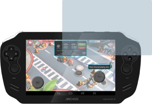 Preisvergleich Produktbild 4ProTec 2X Archos Gamepad 2 ENTSPIEGELNDE Displayschutzfolie Bildschirmschutzfolie Schutzhülle Displayschutz Displayfolie Folie